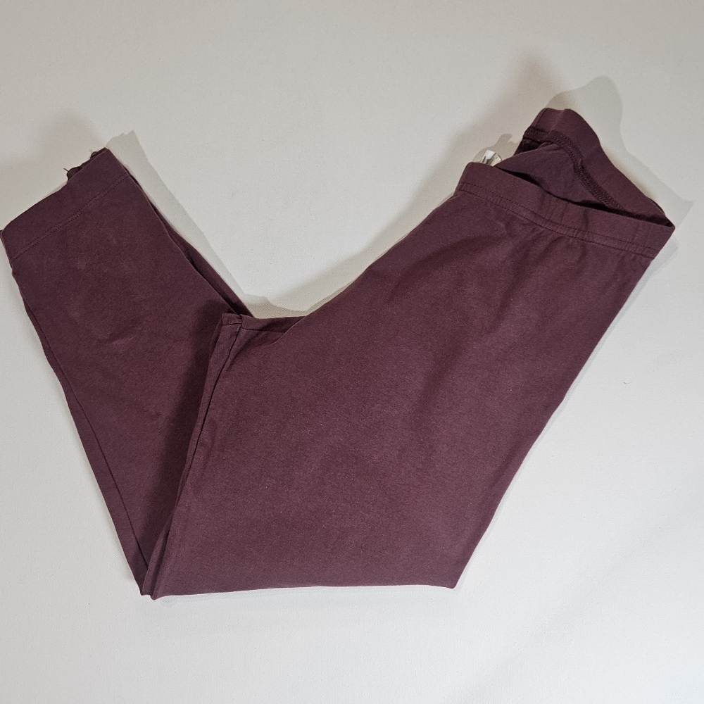 Old Navy Leggings Womens Medium Painted Desert High Waist Crop Cross Lace Ankle‎